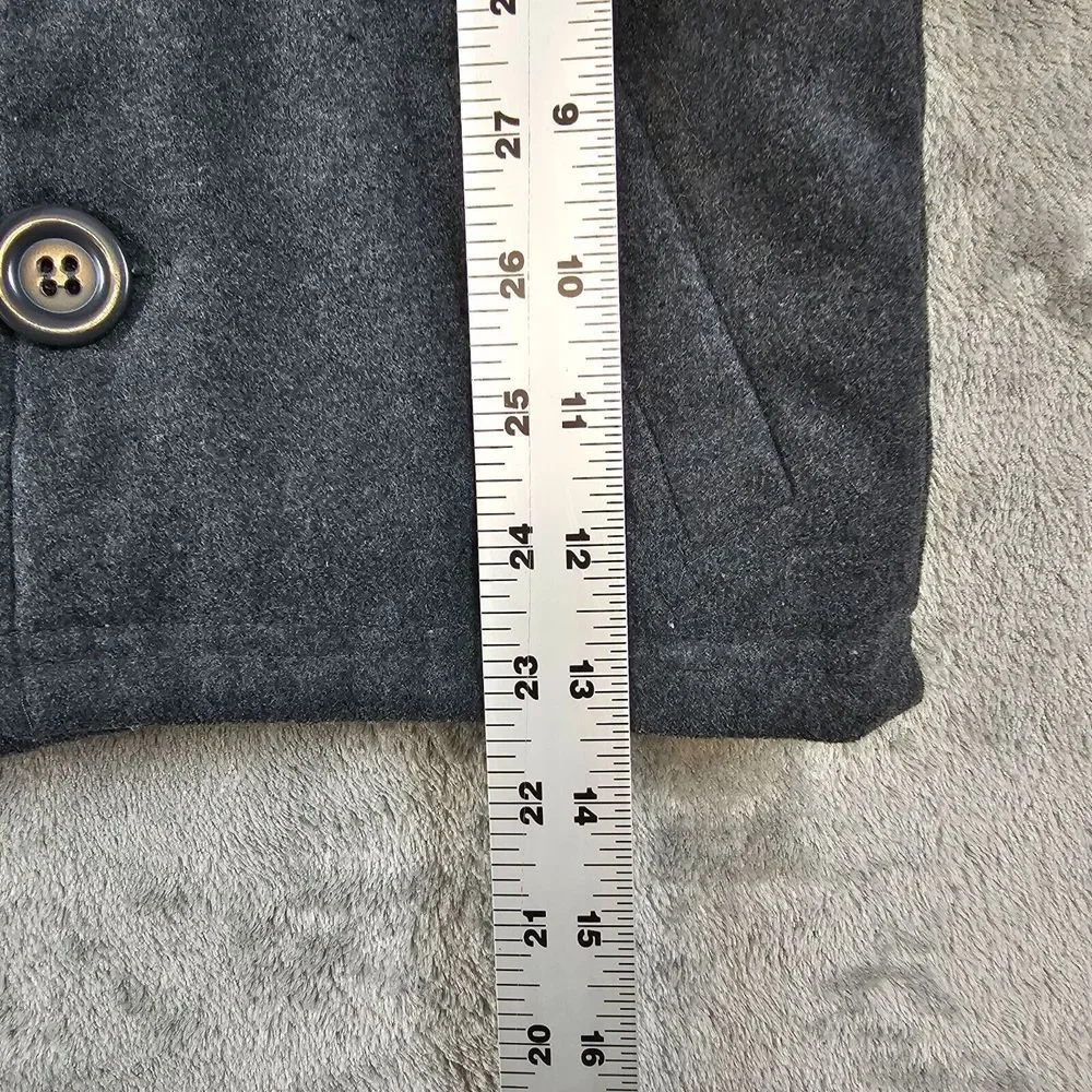 U.S. Polo Assn. Jacket Boys 18 Month Dark Gray Hooded‎ Long Sleeve Wool